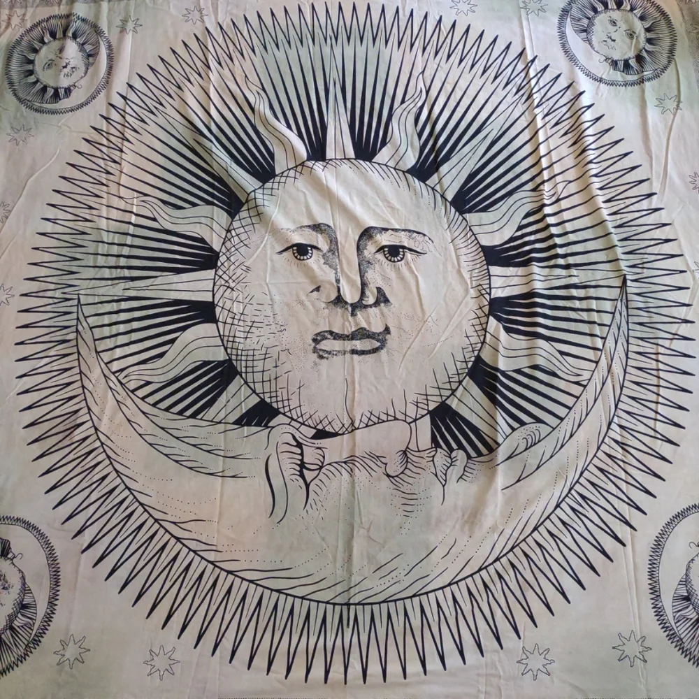 Celestial Tapestry Green & Yellow Dyed XL